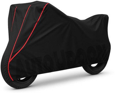 Auto Udaan Waterproof Two Wheeler Cover for Bajaj(Pulsar 150 DTS-i, Black)