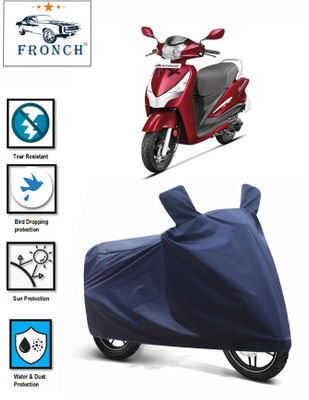 FRONCH Waterproof Two Wheeler Cover for Hero(Destini 125, Blue)