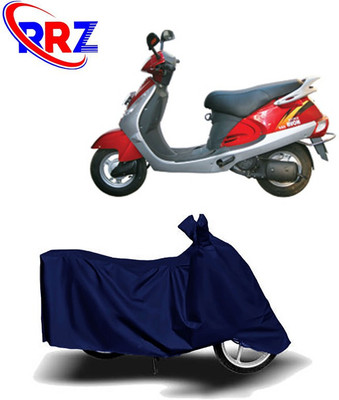 RRZ Two Wheeler Cover for Kinetic(Nova, Blue)