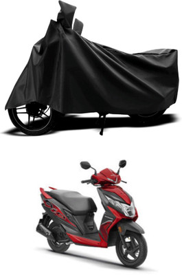 DeepShakshi AUTOMOTIVE Two Wheeler Cover for Honda(Dio, Black)