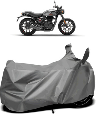 RM Collections Waterproof Two Wheeler Cover for Royal Enfield(Hunter 350, Grey)
