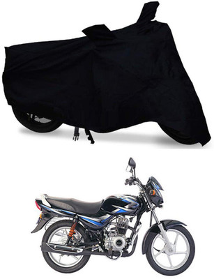 HYBRIDS COLLECTION Two Wheeler Cover for Bajaj(CT 100, Black)