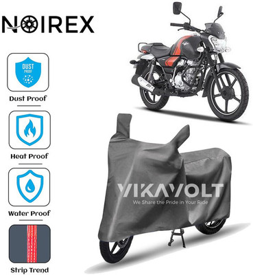 NOIREX Two Wheeler Cover for Bajaj(V12, Grey)