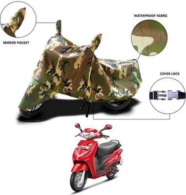 THE REAL ARV Waterproof Two Wheeler Cover for Hero(Green)