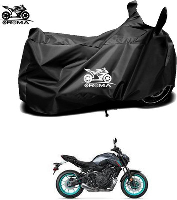 OliverX Waterproof Two Wheeler Cover for Yamaha(MT 07, Black)