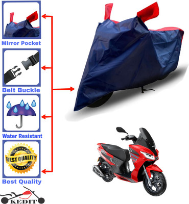 KEDIT Two Wheeler Cover for Aprilia(SXR 160, Red, Blue)