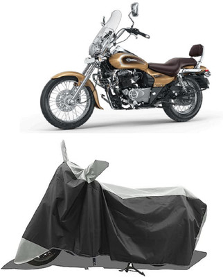 GROFATIK Two Wheeler Cover for Bajaj(Avenger 400, Grey)