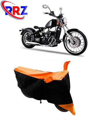 RRZ Waterproof Two Wheeler Cover for FAB Regal Raptor(Bobber 350, Black, Orange)