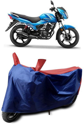 KEDIT Two Wheeler Cover for TVS(Victor, Red, Blue)