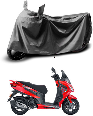 Gali Bazar Waterproof Two Wheeler Cover for Aprilia(SXR 160 BS6, Grey)
