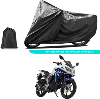 CODOKI Two Wheeler Cover for Yamaha(Fazer-250 BS6, Black)