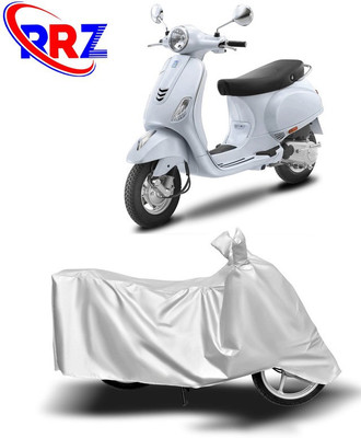 RRZ Waterproof Two Wheeler Cover for Vespa(Vespa LX 125, White)