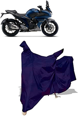 Amexride Two Wheeler Cover for Yamaha(Fazer 25 BS6, Blue)