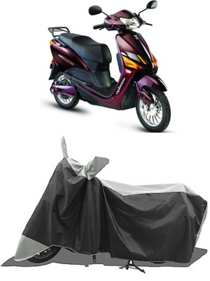 GROFATIK Two Wheeler Cover for Hero(Electric Optima Plus, Grey)