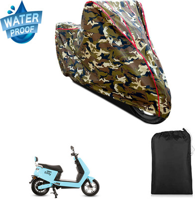 PAGORA Waterproof Two Wheeler Cover for Hero(Electric E-Sprint, Yellow)