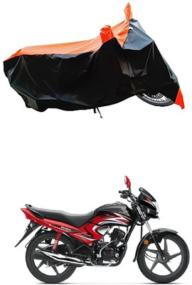 VESMEI Two Wheeler Cover for Hero(Duet, Orange)