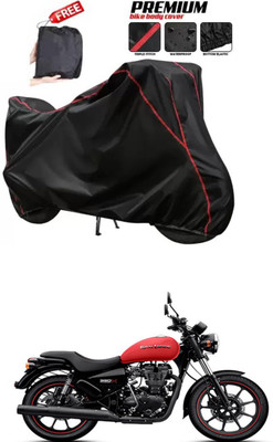 DeepShakshi AUTOMOTIVE Two Wheeler Cover for Royal Enfield(Thunderbird, Black)