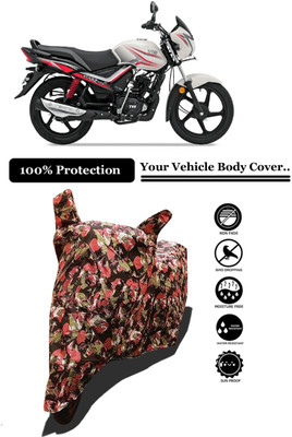 Amexride Two Wheeler Cover for TVS(Star City Plus BS6, Multicolor)