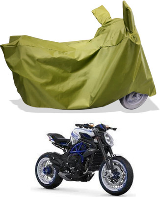 Amexride Two Wheeler Cover for MV Agusta(Dragster800 RR, Maroon)