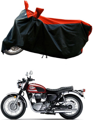 DeepShakshi AUTOMOTIVE Waterproof Two Wheeler Cover for Kawasaki(W800, Red)