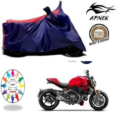 DeepShakshi AUTOMOTIVE Waterproof Two Wheeler Cover for Ducati(Monster 795, Blue, Red)