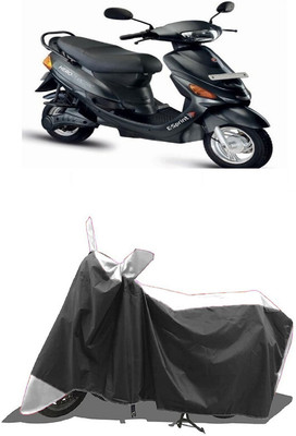 SUGASHRI Waterproof Two Wheeler Cover for Hero(E Sprint, White, Black)