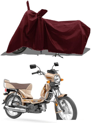 AESTRYD Two Wheeler Cover for Mahindra(Gusto 125, Maroon)