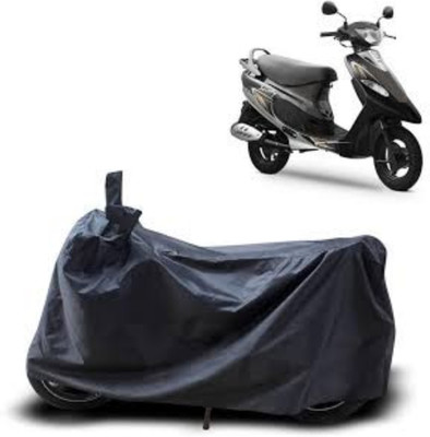 BOGYMON Waterproof Two Wheeler Cover for TVS(Pep Plus, Black)