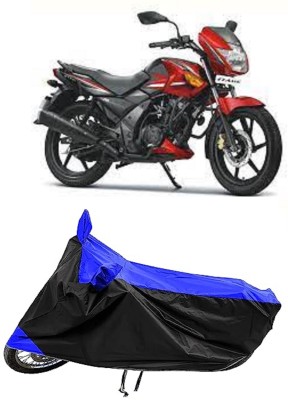 Mdstar Waterproof Two Wheeler Cover for TVS(Flame SR125, Blue)