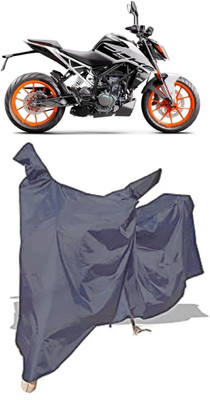 Amexride Two Wheeler Cover for KTM(200 Duke BS6, Grey)