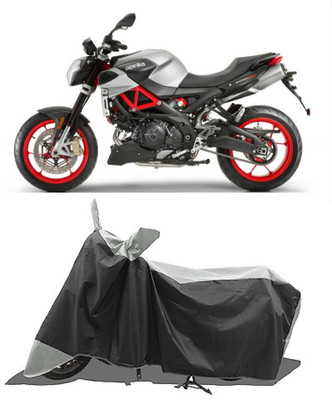 GROFATIK Two Wheeler Cover for Aprilia(Shiver 900, Grey)