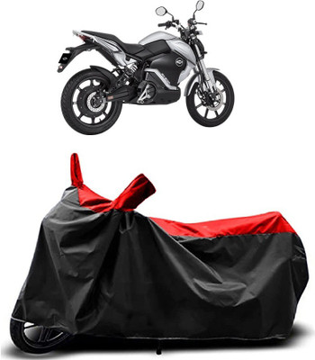 MMSSTAR Waterproof Two Wheeler Cover for Revolt(RV Cafe Racer, Red)