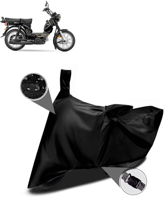 PAGORA Waterproof Two Wheeler Cover for TVS(XL 100 Heavy Duty BS6, Black)