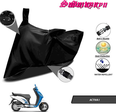 smwzxyu Waterproof Two Wheeler Cover for Honda(Activa, Black)