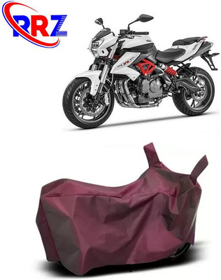 RRZ Waterproof Two Wheeler Cover for Benelli(TNT 600i, Maroon)