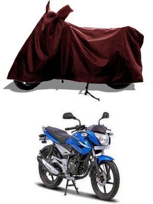 GROFATIK Two Wheeler Cover for Bajaj(XCD 135, Maroon)
