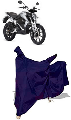 Amexride Two Wheeler Cover for Revolt(RV 300, Blue)