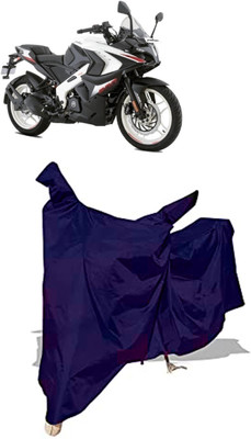 Amexride Two Wheeler Cover for Bajaj(Pulsar 200 BS6, Blue)