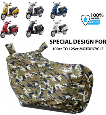 PAGORA Waterproof Two Wheeler Cover for Honda(Activa 6G, Yellow)