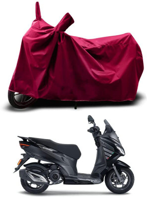 KEDIT Two Wheeler Cover for Aprilia(SXR 160, Maroon)