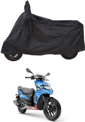 CODOKI Waterproof Two Wheeler Cover for Aprilia(SR 125, Black)