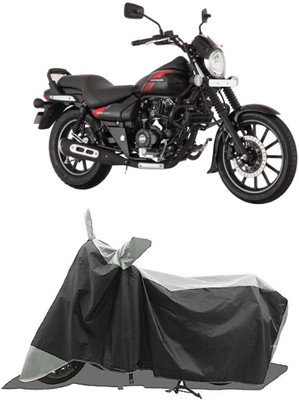 GROFATIK Two Wheeler Cover for Bajaj(Avenger Cruise 220 BS6, Grey)