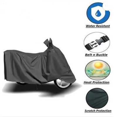 JVBRANGI Waterproof Two Wheeler Cover for Honda(CD 110 Dream, Grey)