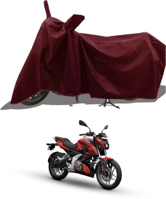 WMIZEXA Waterproof Two Wheeler Cover for Universal For Bike(Pulsar N160, Maroon)