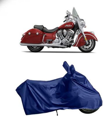 APNEK Waterproof Two Wheeler Cover for Indian(Springfield, Blue)