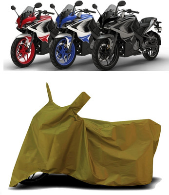 VESMEI Two Wheeler Cover for Bajaj(Pulsar RS200 BS6, Blue)
