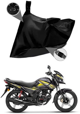 AASHTIK MART Two Wheeler Cover for Honda(CB Shine SP, Black)
