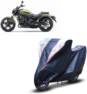 GGK RANTAL Waterproof Two Wheeler Cover for Kawasaki(Vulcan S, Multicolor)