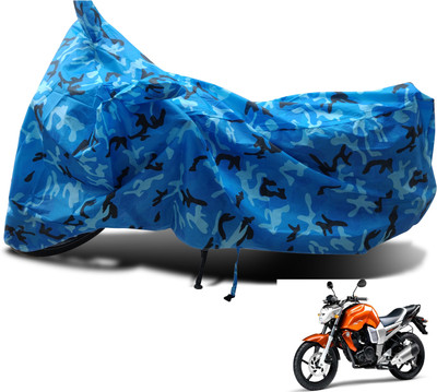 Euro Care Waterproof Two Wheeler Cover for Yamaha(FZ16, Blue)