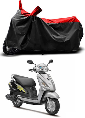 MMSSTAR Waterproof Two Wheeler Cover for Suzuki(Swish 125, Red)